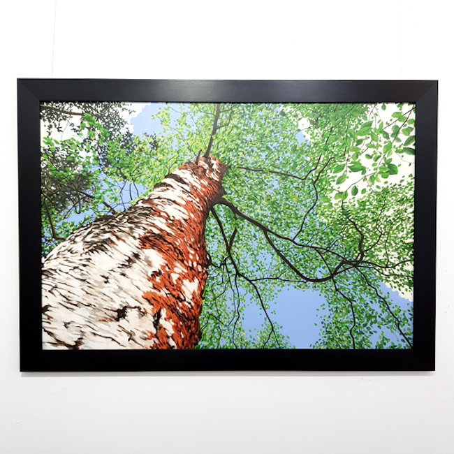 'Red Moss Birch' by artist Gavin Weir